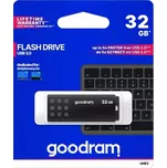 Fleška USB Flash disk GOODRAM UME3 s kapacitou 32 GB USB 3.0 s konektorem USB a krytkou (USB Memory GOODRAM UME3 32GB USB 3.0)