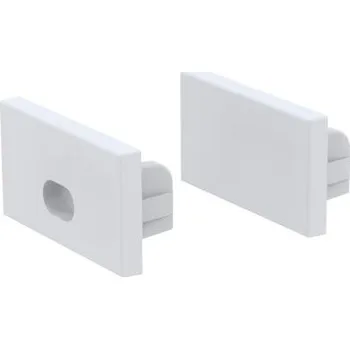 LED lišta Koncovka profil lištau V5 pro násuvný difuzor - Koncovka s otvorem - LED Solution - 191247 - 191247