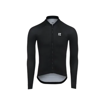 cyklistický dres KALAS PASSION Z3 | Cyklistický dres dlouhý rukáv TEMPS | black | Velikost: 2