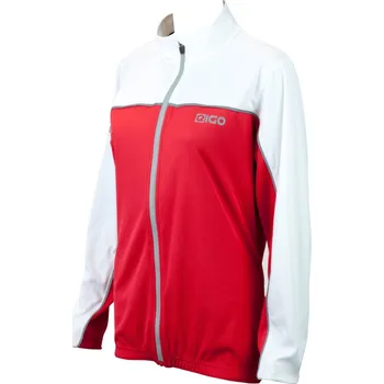 cyklistický dres Eigo Holly dámské dlouhý rukáv cyklistický dres Red / White - XXL JRLWHOLLYRED
