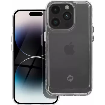 Pouzdro na mobilní telefon Prémiový silikonový kryt FORCELL F-PROTECT Clear Case na mobil Apple iPhone 14 Pro - čirý (FORCELL F-PROTECT Clear Case do IPHONE 14 PRO transparent)