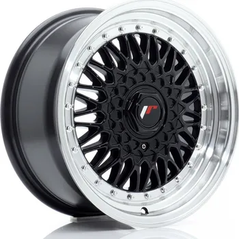 Alu kolo JR Wheels JR9 16x7,5 ET25 BLANK Gloss Black w/Machined Lip