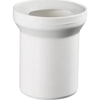 Bruckner Přímý kus dopojení k WC, délka 150mm, 110mm 159.303.0