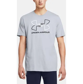 Pánské tričko Under Armour UA GL FOUNDATION UPDATE S 1382915-011 Šedá LG