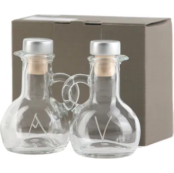 Svíčka Konvička mešní, stříbrné víčko, pár