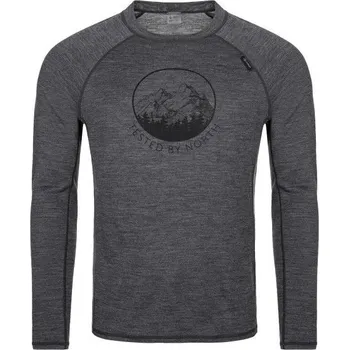 Pánské termoprádlo KILPI MAVORA TOP-M Tmavě šedá XXL SM0505KIDGYXXL