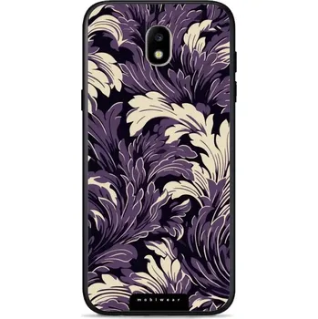 Pouzdro na mobilní telefon Lesklý kryt Mobiwear Glossy - Samsung Galaxy J3 2017 - GA46G Fialové rostliny (Prémiové lesklé pouzdro, obal, kryt Mobiwear Glossy na mobil Samsung Galaxy J3 2017 - GA46G Fialové rostliny, materiál Plast + TPU silikon - krytí po všech stranách,)