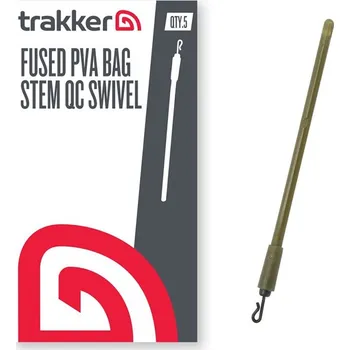 5ks - Tyčinka do Inline Zátěží Trakker Fused PVA Bag Stem QC Swivel