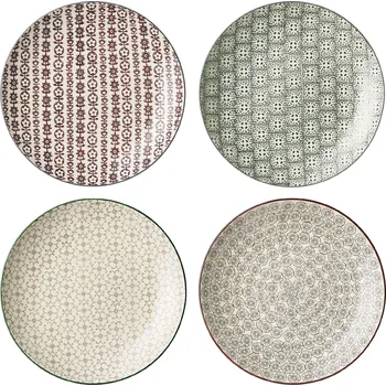 Talíř Bloomingville Karine 21100608 25 cm 4 ks