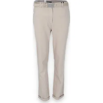 Dámské kalhoty Kalhoty dámské Abgs 4164 barva: béžová, velikost: 46