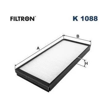 Autodíl Filtr, vzduch v interiéru FILTRON K 1088