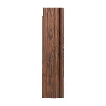 Plotovka Plechová plotovka Sicuro rovná 80 cm 80 x 11,5 x 1,8 cm ořech