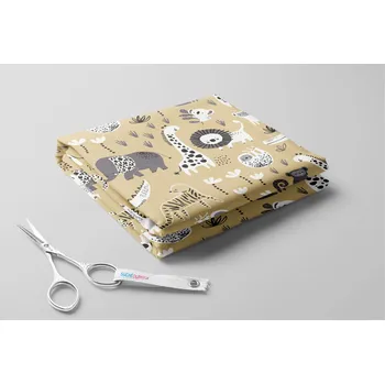 Softshell zimní, Malované safari Barva: Béžová