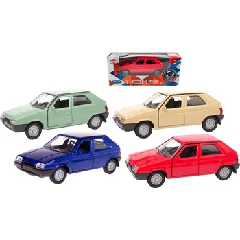 autíčko Welly ŠKODA Favorit auto oficiální model 1:34 kov 11,5cm na volný chod