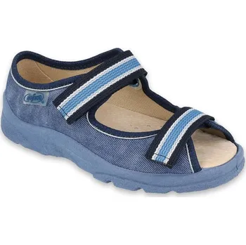 Dívčí bačkory BEFADO 869X159 chlapecké sandálky kožená stélka 25 869X159_25