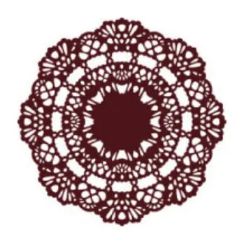 Dětské razítko Creatoys Gelová razítka - bordura