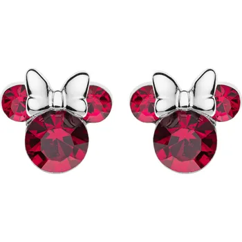 Náušnice Disney Třpytivé stříbrné náušnice pecky Minnie Mouse ES00028SJUYL.CS + 2 měsíce na vrácení zboží