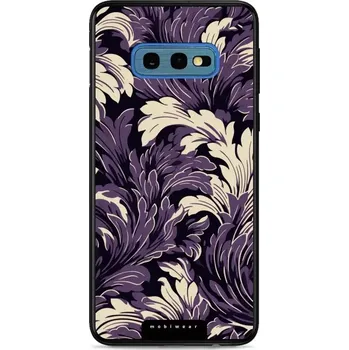 Pouzdro na mobilní telefon Lesklý kryt Mobiwear Glossy - Samsung Galaxy S10e - GA46G Fialové rostliny (Prémiové lesklé pouzdro, obal, kryt Mobiwear Glossy na mobil Samsung Galaxy S10e - GA46G Fialové rostliny, materiál Plast + TPU silikon - krytí po všech stranách, neošoupatelný)