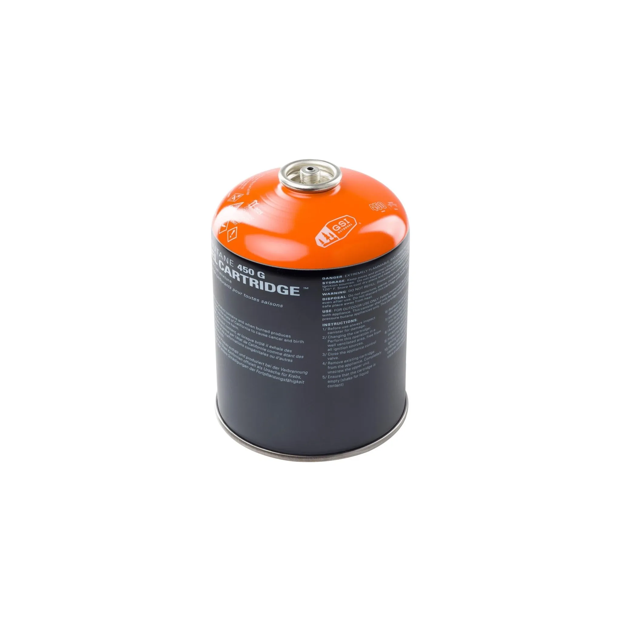 Fotografie 1 - Plynová kartuše GSI Outdoors Isobutane Fuel 450 g