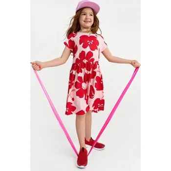 Dámské šaty Reima Letní šaty Virein 5200343B Červená Regular Fit 128