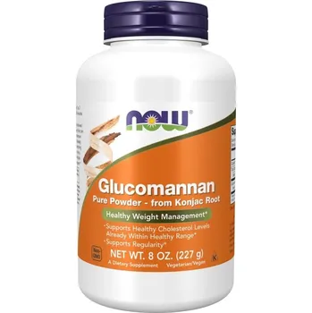 Přírodní produkt Now Foods Glucomannan Pure Powder 2000 mg 227 g