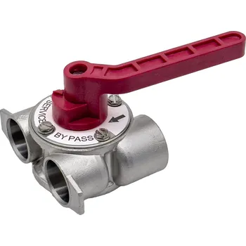 vodní filtr Pentair Nerezový bypass s 1“ přípojkami na vnitřní závit pro Fleck ventily 5600, 5800 a 9100