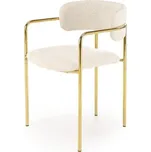 HALMAR Jídelní židle K 537 krémová