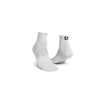 Pánské ponožky KALAS Z3 | Cyklo ponožky Nízké | White | Velikost: 37-39