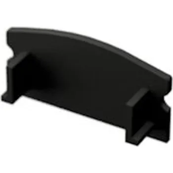 LED lišta Koncovka profil lištau N3 černá - Koncovka plná 09637 - LED Solution - 191284 - 191284