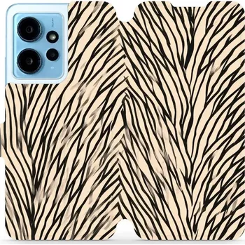 Pouzdro na mobilní telefon Flipové pouzdro Mobiwear - Xiaomi Redmi Note 12 4G - VA52S V koruně stromu (Knížkové flip pouzdro, obal, kryt na mobil Xiaomi Redmi Note 12 4G - VA52S V koruně stromu, materiál Umělá kůže + TPU - ochrana 360°, stojánek, silikonová vanička, magnetické)