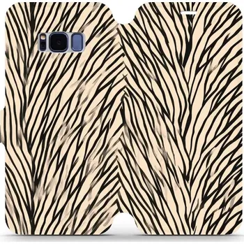 Pouzdro na mobilní telefon Flipové pouzdro Mobiwear - Samsung Galaxy S8 - VA52S V koruně stromu (Knížkové flip pouzdro, obal, kryt na mobil Samsung Galaxy S8 - VA52S V koruně stromu, materiál Umělá kůže + TPU - ochrana 360°, stojánek, silikonová vanička, magnetické zavírání)