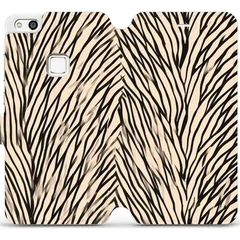 Pouzdro na mobilní telefon Flipové pouzdro Mobiwear - Huawei P10 Lite - VA52S V koruně stromu (Knížkové flip pouzdro, obal, kryt na mobil Huawei P10 Lite - VA52S V koruně stromu, materiál Umělá kůže + TPU - ochrana 360°, stojánek, silikonová vanička, magnetické zavírání)