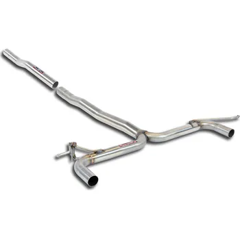 Zadní díl výfuku zadní díl "Y-Pipe" pravý - levý (odstranění tlumiče) Supersprint 832664