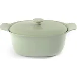 Litinový hrnec RON BergHOFF 28 x 22 cm, 5,2 l, zelený 3900044