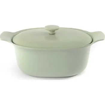 Pánev Litinový hrnec RON BergHOFF 28 x 22 cm, 5,2 l, zelený 3900044
