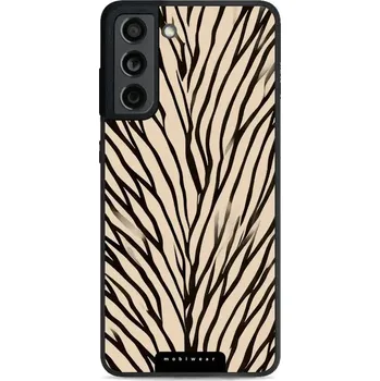 Pouzdro na mobilní telefon Lesklý kryt Mobiwear Glossy - Samsung Galaxy S21 FE - GA52G V koruně stromu (Prémiové lesklé pouzdro, obal, kryt Mobiwear Glossy na mobil Samsung Galaxy S21 FE - GA52G V koruně stromu, materiál Plast + TPU silikon - krytí po všech stranách, neošoupatelný)