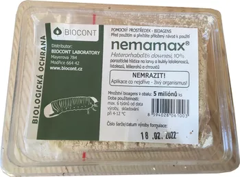 Insekticid Biocont Nemamax parazitické hlístice 5 miliónů ks