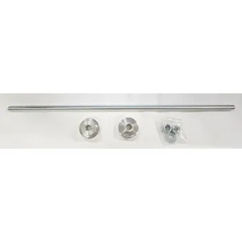 Rám pro motocykl RUTAN protektory ZADNÍ osy - montážní sada bez hlavic Yamaha MT-01