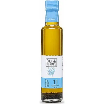 Rostlinný olej Olivový olej EL TENDRE - pikantní, s příchutí pálivých papriček (250ml)