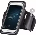 Sportovní pouzdro na ruku na běhání ARMBAND pro mobily do 6" černé (Universal Running Armband for 6" Smartphones black)