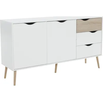 Komoda Komoda, dub sonoma / bílá, OSLO 75381