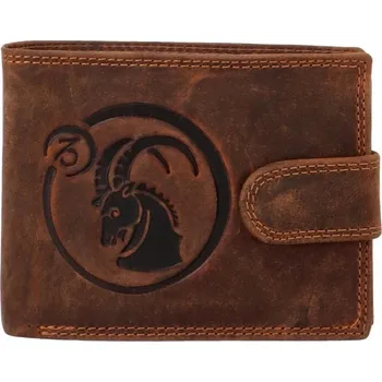 Peněženka JUNI PÁNSKÁ PENĚŽĚNKA 895 KOZOROH HNĚDÁ Barva: HNĚDÁ, Velikost: UNI