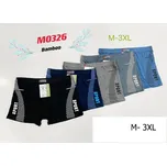 Bambusové boxerky Pesail - M0326 (Balení/12 ks)