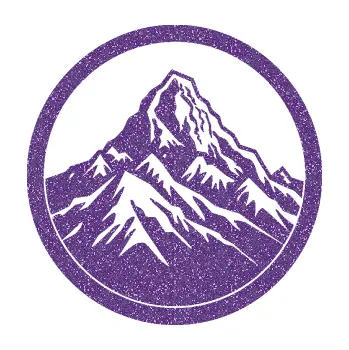 Samolepící dekorace Krajina hory 041 levá v kruhu (87 - Ultra Metalic fialová) SAMOLEPKA NA AUTO, NÁLEPKA, FÓLIE, POLEP, TUNING, VLASTNÍ TEXT, TISK, AUTOSAMOLEPKY.cz, POLEPY, OBRÁZEK, LOGO, 3D STICKERS