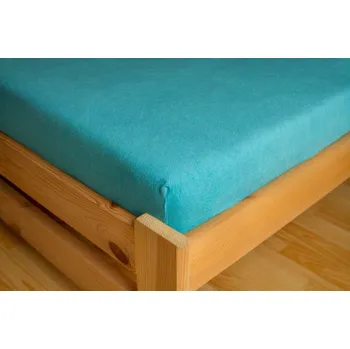 Prostěradlo Adéla FROTÉ prostěradlo tyrkysové 180x200cm