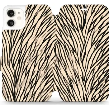 Pouzdro na mobilní telefon Flipové pouzdro Mobiwear - Apple iPhone 11 - VA52S V koruně stromu (Knížkové flip pouzdro, obal, kryt na mobil Apple iPhone 11 - VA52S V koruně stromu, materiál Umělá kůže + TPU - ochrana 360°, stojánek, silikonová vanička, magnetické zavírání)