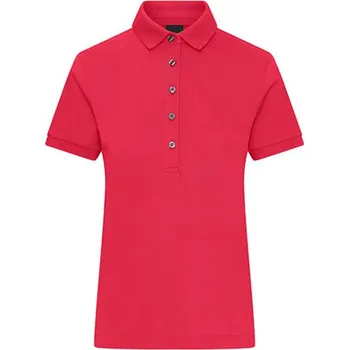 Dámské tričko James&amp;Nicholson Dámské polo triko JN1301 Light Red S