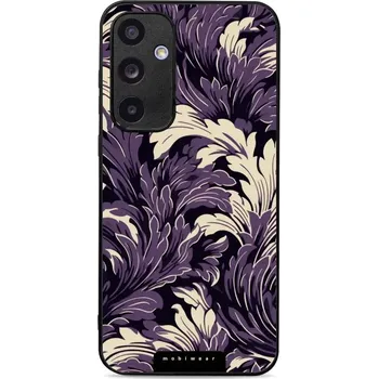 Pouzdro na mobilní telefon Lesklý kryt Mobiwear Glossy - Samsung Galaxy A55 5G - GA46G Fialové rostliny (Prémiové lesklé pouzdro, obal, kryt Mobiwear Glossy na mobil Samsung Galaxy A55 5G - GA46G Fialové rostliny, materiál Plast + TPU silikon - krytí po všech stranách, neošoupateln