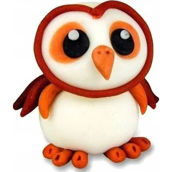 Figurka Cukrová figurka sova 5cm - Dekor Pol