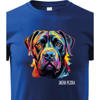 Chlapecké tričko Dětské tričko Cane Corso, Barva Modrá, Velikost 158 cm/12 roků, Canvas Dětské tričko 2439